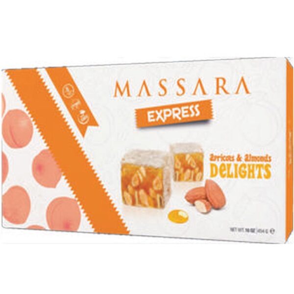 MANJAR TURCO - MASSARA - DAMASCO COM AMÊNDOAS - 454G