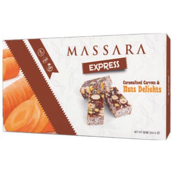 MANJAR TURCO - MASSARA - CARAMELO COM NOZES E CENOURA - 454G