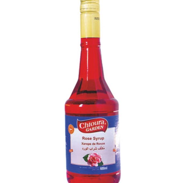 XAROPE DE ROSAS - 600ML - CHTOURA GARDEN