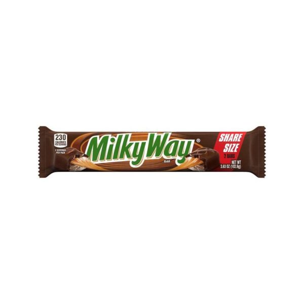 CHOCOLATE MILKYWAY TAMANHO FAMILIA COM 24 UNID DE.    102 GR 24 UN