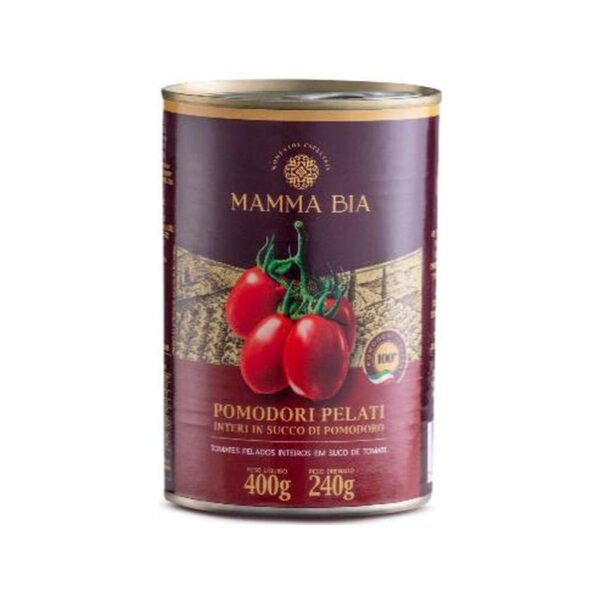 TOMATE ITA MAMMA BIA LT 400G PELATI