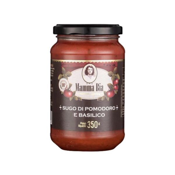 MOLHO ITA.MAMMA BIA 350G BASILICO