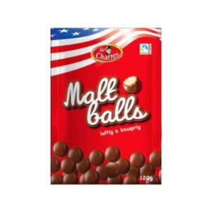 BOLINHAS DE CHOCOLATE CROCANTE RECHEADA COM MALTE 13X120G