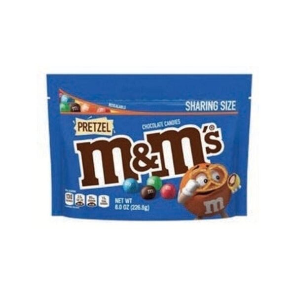 CHOCOLATE M&MS BRANCO COM PRETZEL 32g 24 UN