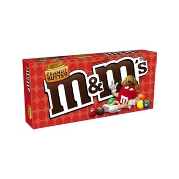 M&MS MANTEIGA DE AMENDOIM CAIXINHA 85g 12 UN