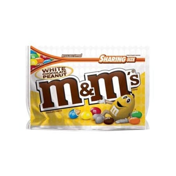 M&MS CHOC BRANCO COM AMENDOIM 272.2g 8 UN