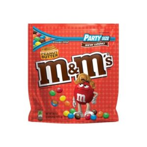 M&MS MANTEIGA DE AMENDOIM 521.6g 8UN 8 UN