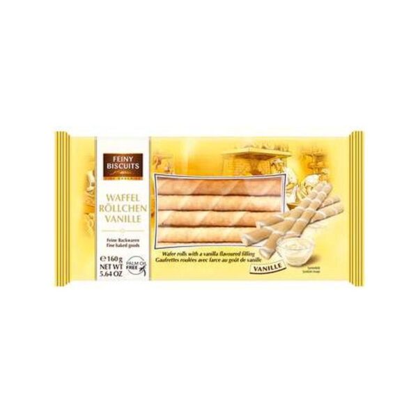 ROLINHOS WAFER DE BAUNILHA 22X160G