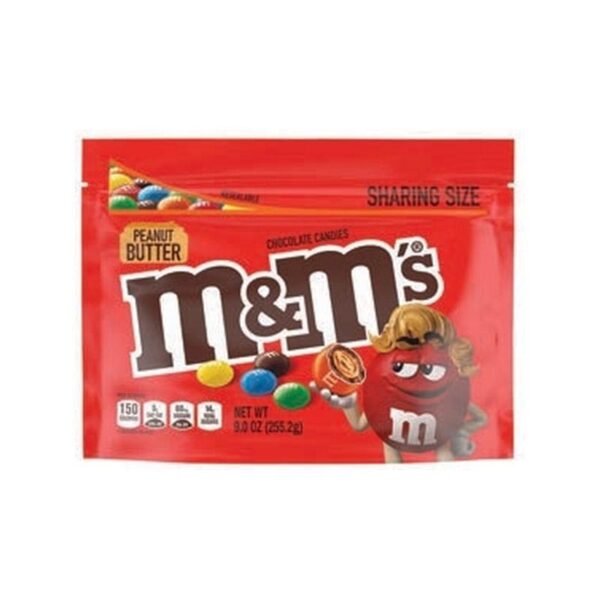 CHOCOLATE M&MS DE CREME DE AMENDOIM 283g 12 UN