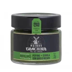 Molho Pepino+Cebola c/ Grãos de Mostarda 230g