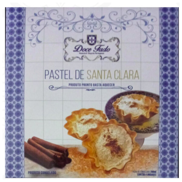 Pastel de Santa Clara 280g 4un