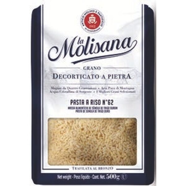 MASSA PASTA A RISO LA MOLISANA 24X500G