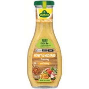 MOLHO DE SALADA MOSTARDA E MEL KUHNE 8X250ML
