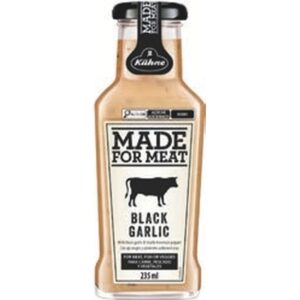MOLHO MADE FOR MEAT ALHO NEGRO KUHNE 8X235ML