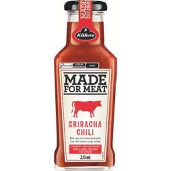 MOLHO MADE FOR MEAT SRIRACHA KUHNE 8X235ML