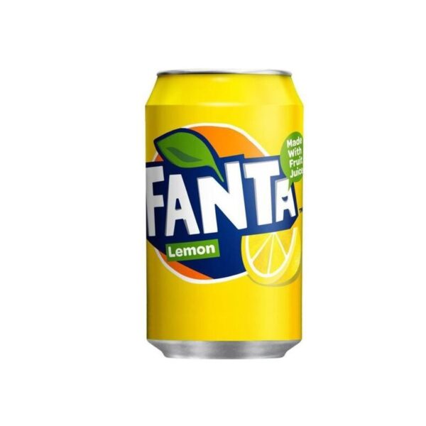 Fanta Lemon - Limão 330ml 24 UN.