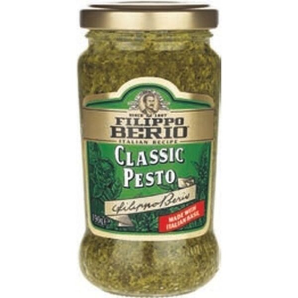 MOLHO PESTO CLÁSSICO FILIPPO BERIO - 6x190G