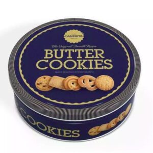 BISCOITO EM LATA - Butter Cookies DAN CAKE - 454 gr  12 UN FCH