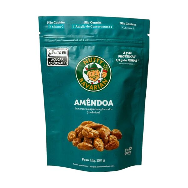 Amêndoa Glaceada 150G Doce