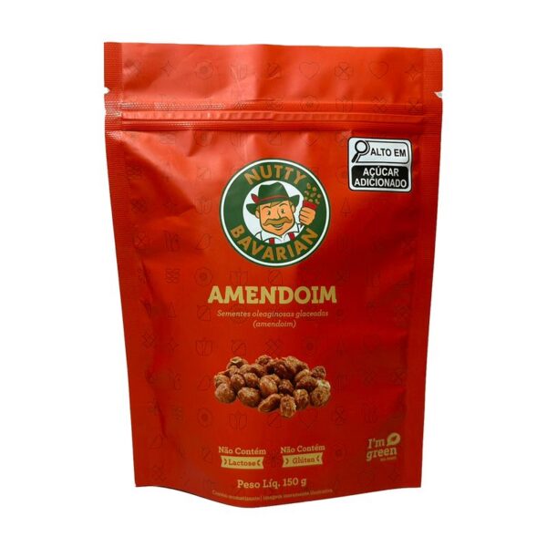 Amendoim Glaceado 150G Doce