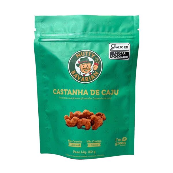 Castanha De Caju  Glaceado 150G Doce