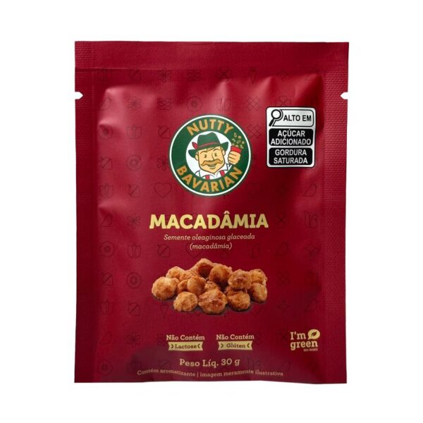 Macadamia Glaceada 30G